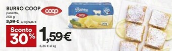 Coop Burro offerta