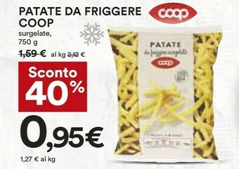 Coop Patatine offerta