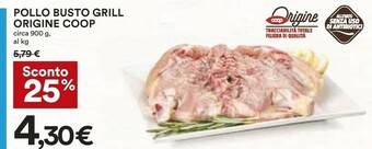 Coop Petto di pollo offerta