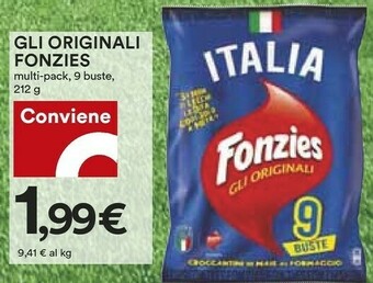 Coop Fonzies Snack offerta