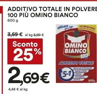 Coop Omino Bianco Smacchiatore offerta