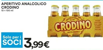 Coop Campari Crodino offerta