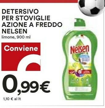 Coop Nelsen Detersivo piatti offerta