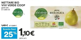 Coop Vivi verde coop San Valentino offerta