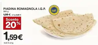 Coop Piadina romagnola Piadine offerta