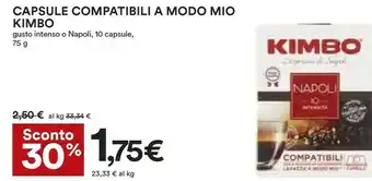 Coop Mio Cialde caffè offerta