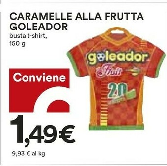 Coop Goleador Caramelle offerta