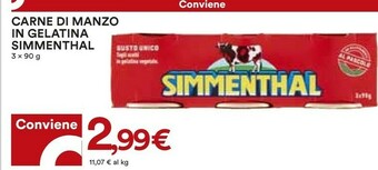 Coop Simmenthal Carne in scatola offerta