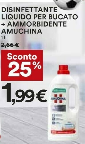 Coop Amuchina Pulizie di casa offerta
