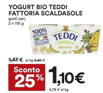 Coop Scaldasole Yogurt offerta