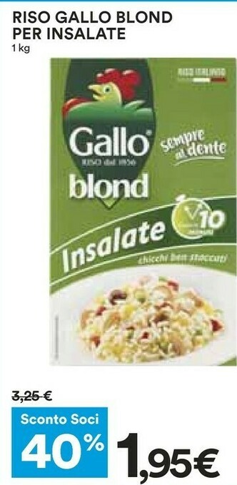 Coop Gallo Riso offerta
