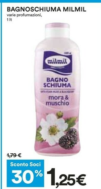 Coop Bagnoschiuma offerta