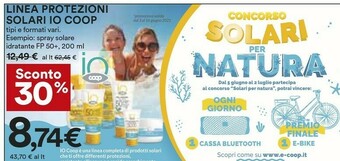 Coop Crema solare offerta