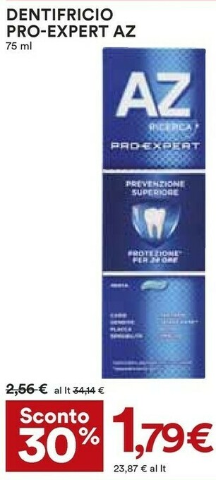 Coop Az Dentifricio offerta