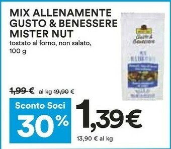 Coop Mister nut Arachidi offerta