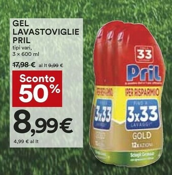 Coop Pril Detersivo lavastoviglie offerta