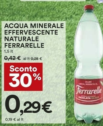 Coop Ferrarelle Acqua offerta