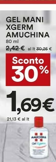 Coop Amuchina Cura del corpo offerta