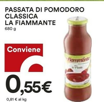 Coop Fiammante Passata di pomodoro offerta