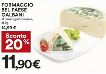 Coop Galbani Formaggio offerta