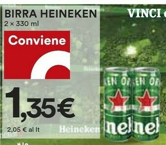 Coop Heineken Birra offerta