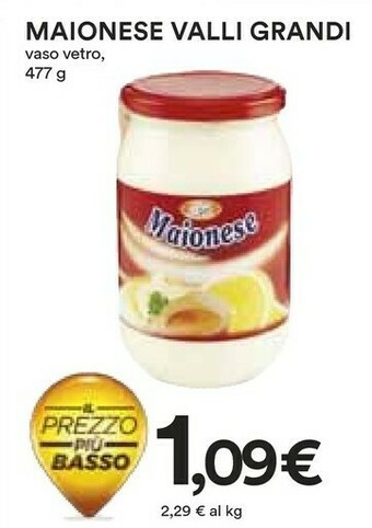 Coop Maionese offerta