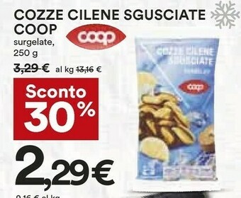 Coop Cozze offerta