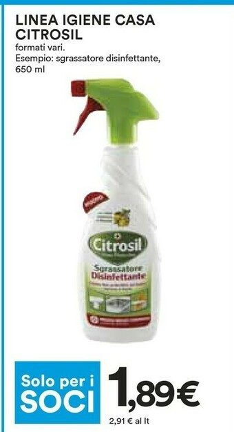 Coop Sgrassatore offerta
