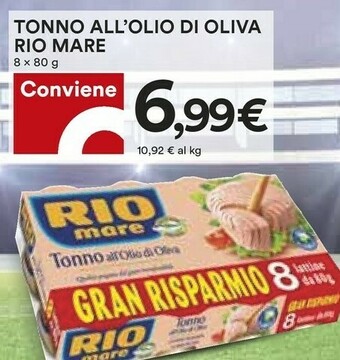 Coop Rio Mare Tonno Rio mare offerta