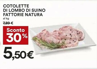 Coop Fattorie Natura Bistecche di maiale offerta