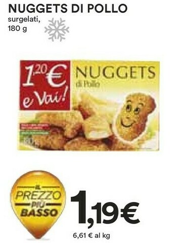 Coop Crocchette di pollo offerta