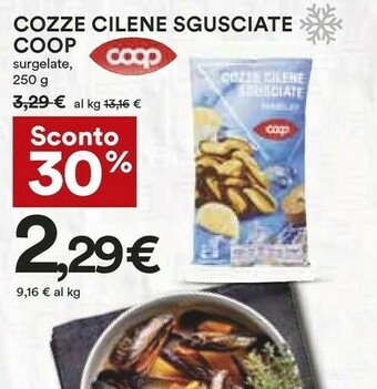 Coop Cozze offerta