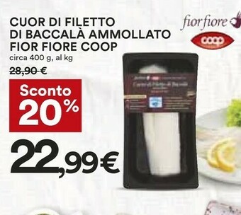 Coop Baccalà offerta