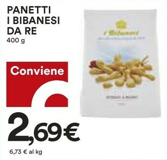 Coop Da re Grissini offerta