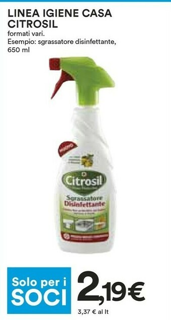 Coop Sgrassatore offerta