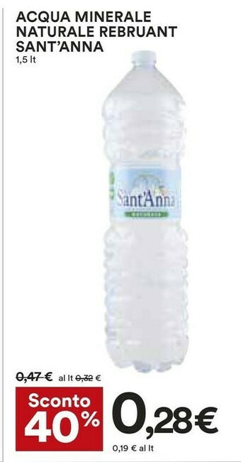 Coop Sant'anna Acqua Sant'Anna offerta