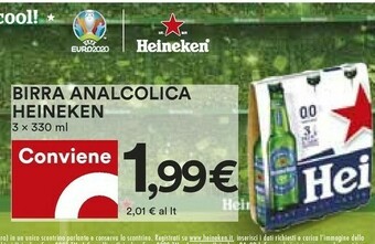 Coop Heineken Birra offerta