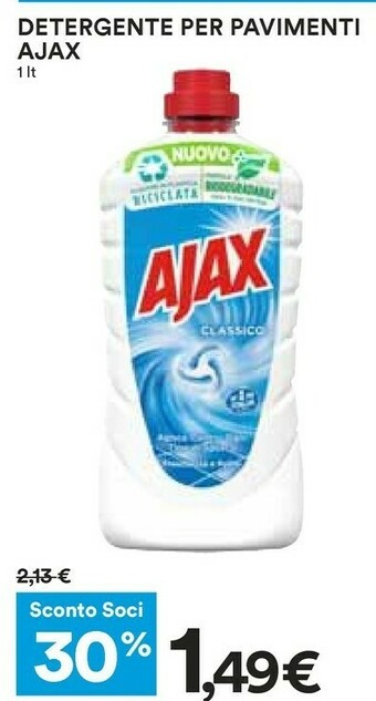 Coop Ajax Pulizia pavimenti offerta