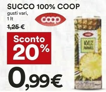Coop Succhi di frutta offerta