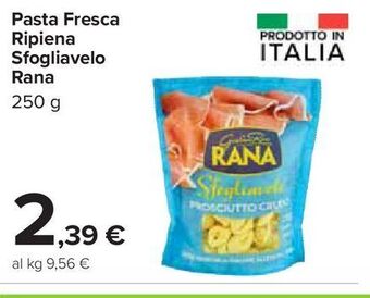 Carrefour Iper Pasta fresca ripiena sfogliavelo rana offerta