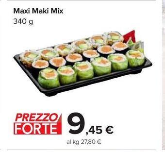 Carrefour Iper Maxi maki mix offerta