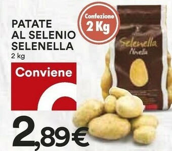 Coop Selenella Patate offerta