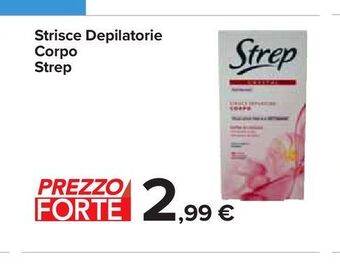 Carrefour Iper Strisce depilatorie corpo strep offerta