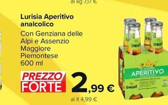 Lurisia aperitivo analcolico