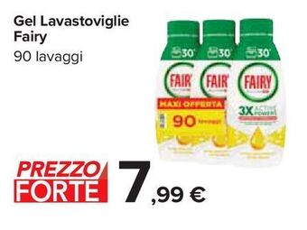 Carrefour Iper Gel lavastoviglie fairy offerta
