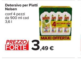 Carrefour Iper Detersivo per piatti nelsen offerta
