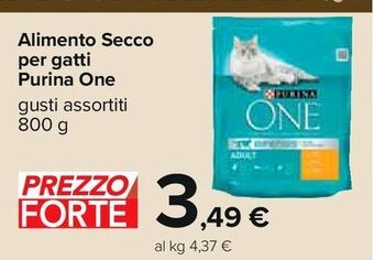 Carrefour Iper Alimento secco per gatti purina one offerta