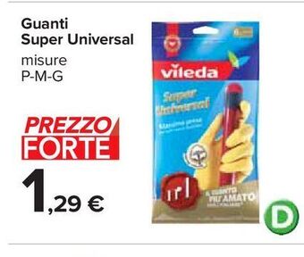 Carrefour Iper Guanti super universal offerta