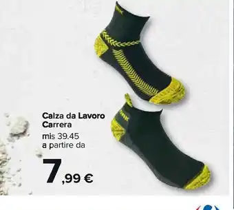 Carrefour Iper Calza da lavoro carrera offerta