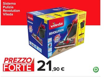 Carrefour Iper Sistema pulizia revolution vileda offerta
